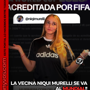 De Roldán al MUNDIAL 2026!! Niqi Murelli fue ACREDITADA POR FIFA PARA EL MUNDIAL 2026